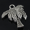 Pendant. Fashion Zinc Alloy Jewelry Findings. Tree 21.5x19mm. Sold by Bag
