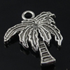 Pendant. Fashion Zinc Alloy Jewelry Findings. Tree 21.5x19mm. Sold by Bag