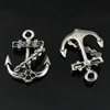 Pendant settings. Fashion Zinc Alloy Jewelry Findings. Anchor 20x14mm. Sold by Bag
