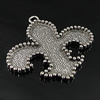 Pendant. Fashion Zinc Alloy Jewelry Findings. Anchor 69x73mm. Sold by PC