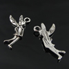 Pendant. Fashion Zinc Alloy Jewelry Findings. Angel 25x15mm. Sold by Bag