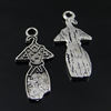 Pendant. Fashion Zinc Alloy Jewelry Findings. Clothes 29x14mm. Sold by Bag