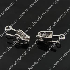 Pendant. Fashion Zinc Alloy Jewelry Findings. 19x8mm. Sold by Bag