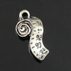 Pendant. Fashion Zinc Alloy Jewelry Findings. 20x10mm. Sold by Bag
