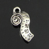 Pendant. Fashion Zinc Alloy Jewelry Findings. 20x10mm. Sold by Bag