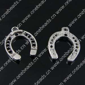 Pendant settings. Fashion Zinc Alloy Jewelry Findings. 20x15.5mm. Sold by Bag