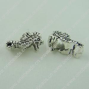 Europenan style Beads. Fashion jewelry findings. 12.5x7mm, Hole size:5mm. Sold by Bag