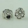 Europenan style Beads. Fashion jewelry findings. 10x11mm, Hole size:4mm. Sold by Bag
