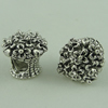 Europenan style Beads. Fashion jewelry findings. 10.5x11.5mm, Hole size:4.7mm. Sold by Bag
