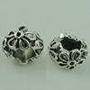 Europenan style Beads. Fashion jewelry findings. 10x7.5mm, Hole size:6mm. Sold by Bag
