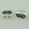 Europenan style Beads. Fashion jewelry findings. 6x11.5mm, Hole size:8.5x4.5mm. Sold by Bag
