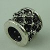 Europenan style Beads. Fashion jewelry findings. 10x11mm, Hole size:6mm. Sold by Bag
