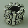 Europenan style Beads. Fashion jewelry findings. 10x7mm, Hole size:4.5mm. Sold by Bag
