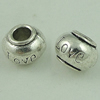 Europenan style Beads. Fashion jewelry findings. 11.5x8.5mm, Hole size:5mm. Sold by Bag
