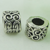Europenan style Beads. Fashion jewelry findings. 7x9mm, Hole size:5mm. Sold by Bag
