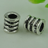 Europenan style Beads. Fashion jewelry findings. 8x8.5mm, Hole size:4.5mm. Sold by Bag
