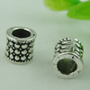 Europenan style Beads. Fashion jewelry findings. 8x8mm, Hole size:5mm. Sold by Bag
