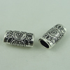Europenan style Beads. Fashion jewelry findings. 14x8mm, Hole size:5x3.5mm. Sold by Bag
