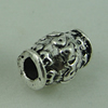 Beads. Fashion Zinc Alloy jewelry findings. Lantern 8x6mm，Hole size:2.5mm. Sold by Bag