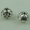 Beads. Fashion Zinc Alloy jewelry findings. Flower 10x8mm，Hole size:1.5mm. Sold by Bag
