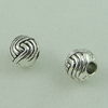 Beads. Fashion Zinc Alloy jewelry findings. Round 5mm，Hole size:2mm. Sold by Bag
