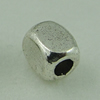 Beads. Fashion Zinc Alloy jewelry findings. Rectangle 3.5x4.5mm，Hole size:2mm. Sold by Bag