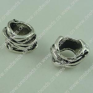Europenan style Beads. Fashion jewelry findings. 15x10mm, Hole size:8mm. Sold by Bag