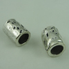 Tube, Fashion Zinc Alloy Jewelry Findings，16x12mm, Hole size:8mm, Sold by Bag
