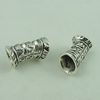 Tube, Fashion Zinc Alloy Jewelry Findings，22.5x12mm, Sold by Bag
