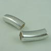 Tube, Fashion Zinc Alloy Jewelry Findings，29.5x9mm, Hole size:8x8mm, Sold by Bag