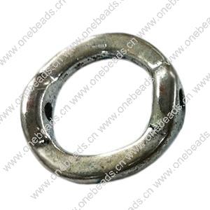 Donut Zinc Alloy Jewelry Findings, outer dia:13x13mm inner dia:9mm, Sold by Bag