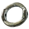 Donut Zinc Alloy Jewelry Findings, outer dia:13x13mm inner dia:9mm, Sold by Bag
