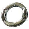 Donut Zinc Alloy Jewelry Findings, outer dia:13x13mm inner dia:9mm, Sold by Bag