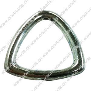 Donut Zinc Alloy Jewelry Findings, outer dia:22.5x20.5mm inner dia:15mm, Sold by Bag