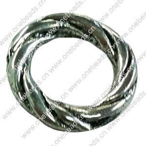 Donut Zinc Alloy Jewelry Findings, outer dia:17mm inner dia:10mm, Sold by Bag