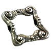 Donut Zinc Alloy Jewelry Findings, 14.5x16mm, Sold by Bag
