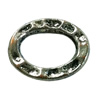 Donut Zinc Alloy Jewelry Findings, 14x12.5mm, Sold by Bag