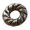Donut Zinc Alloy Jewelry Findings, outer dia:11mm inner dia:5mm, Sold by Bag
