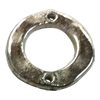 Donut Zinc Alloy Jewelry Findings, outer dia:14.5mm inner dia:8.5mm, Sold by Bag
