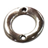 Donut Zinc Alloy Jewelry Findings, outer dia:14.5mm inner dia:8.5mm, Sold by Bag