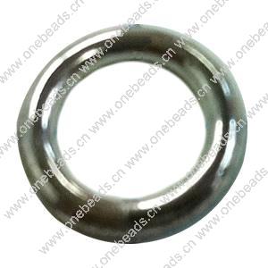 Donut Zinc Alloy Jewelry Findings, outer dia:15mm inner dia:10mm, Sold by Bag