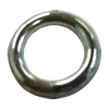 Donut Zinc Alloy Jewelry Findings, outer dia:15mm inner dia:10mm, Sold by Bag
