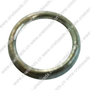 Donut Zinc Alloy Jewelry Findings, outer dia:16mm inner dia:12mm, Sold by Bag