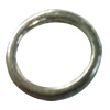 Donut Zinc Alloy Jewelry Findings, outer dia:15mm inner dia:11mm, Sold by Bag
