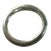 Donut Zinc Alloy Jewelry Findings, outer dia:15mm inner dia:11mm, Sold by Bag