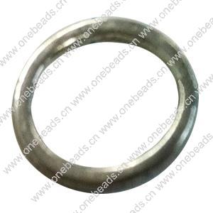 Donut Zinc Alloy Jewelry Findings, outer dia:15mm inner dia:11mm, Sold by Bag