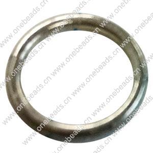 Donut Zinc Alloy Jewelry Findings, outer dia:14mm inner dia:11mm, Sold by Bag