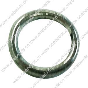 Donut Zinc Alloy Jewelry Findings, outer dia:10mm inner dia:7mm, Sold by Bag