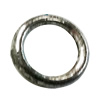 Donut Zinc Alloy Jewelry Findings, outer dia:8.5mm inner dia:6mm, Sold by Bag