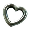 Donut Zinc Alloy Jewelry Findings, outer dia:10x10mm inner dia:6x7mm, Sold by Bag
